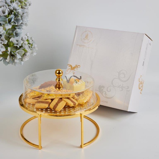 [HJ1063] Serving Tray with Acrylic Cover