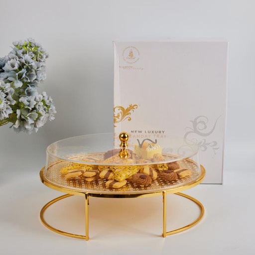 [HJ1065] Serving Tray with Acrylic Cover