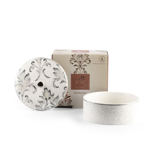 [GY1399] Small Date Bowl From Harir - Grey