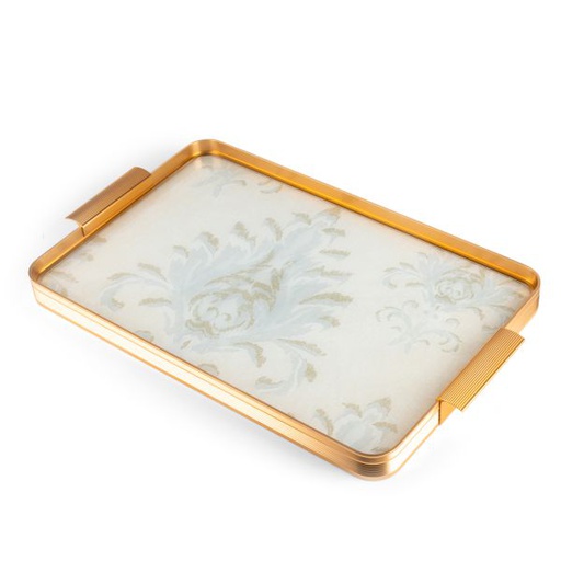 [AM1148] Aluminium Tray From Harir - Beige