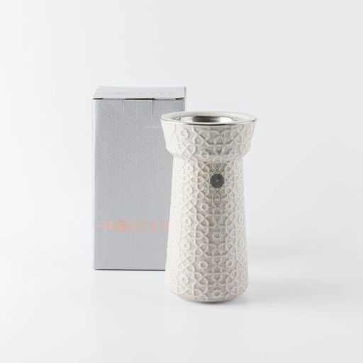 [ET2218] Incense Burner From Rosette - Beige