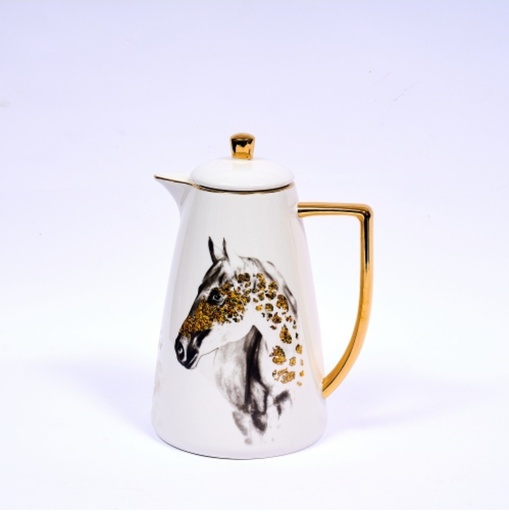 [123-ET27-WHITE] White - Vacuum Flask For Tea And Coffee From Muhra