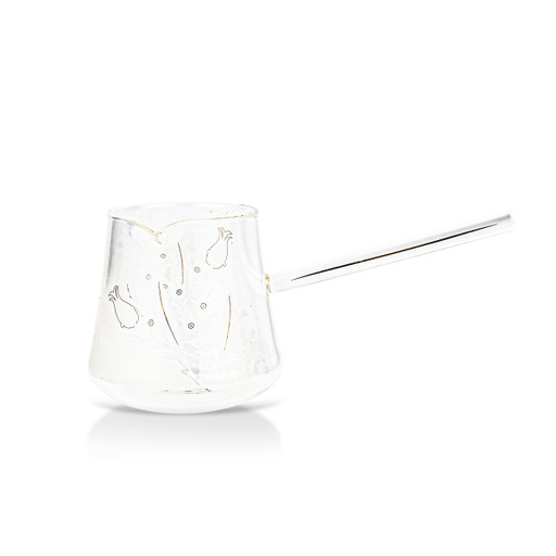 [GY1276] Turkish Coffee Pot From Tolipa - Transparent