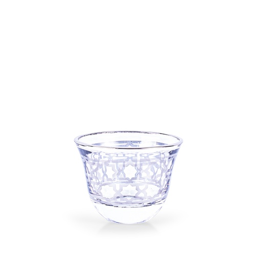 [GC1026S] Arabic coffee set of 6 Pieces From Majlis - Silver